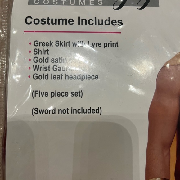 *brand new never worn* Apollo mens Halloween costume - Picture 5 of 6